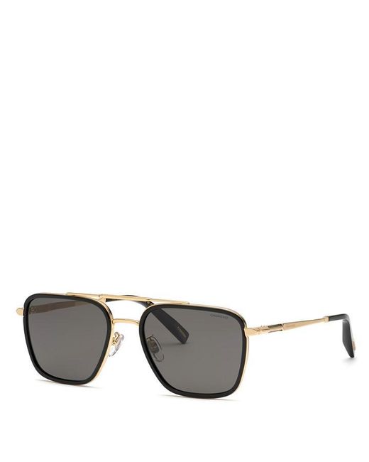 Chopard Black Aviator Sunglasses for men