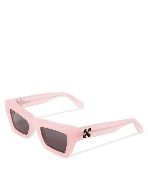 Off-White c/o Virgil Abloh Pink Off Charleston Sungls 99