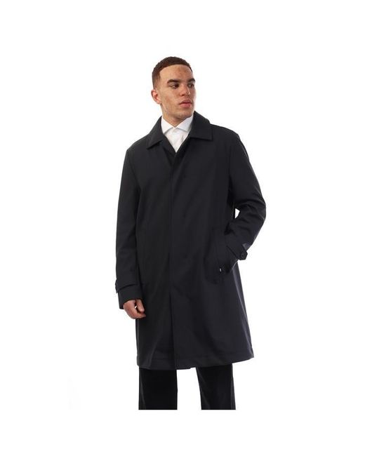 Boss Blue P Cam Overcoat for men