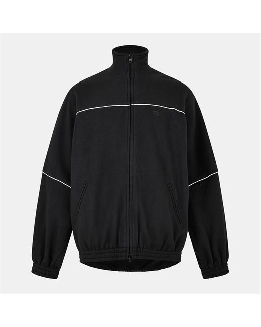 Balenciaga Black Tracksuit Top for men