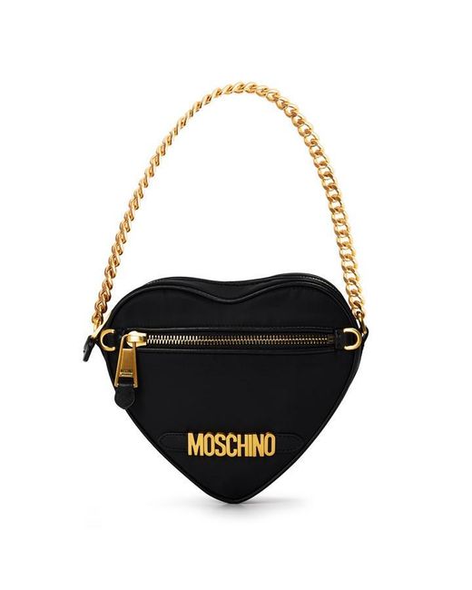 Moschino Black Clutch Bag