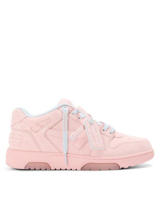 Off-White c/o Virgil Abloh Pink Off Outofoffice Low Top Trainers for men