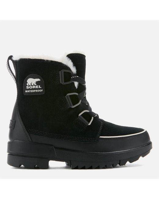 Sorel Black Waterproof Hiking Boots