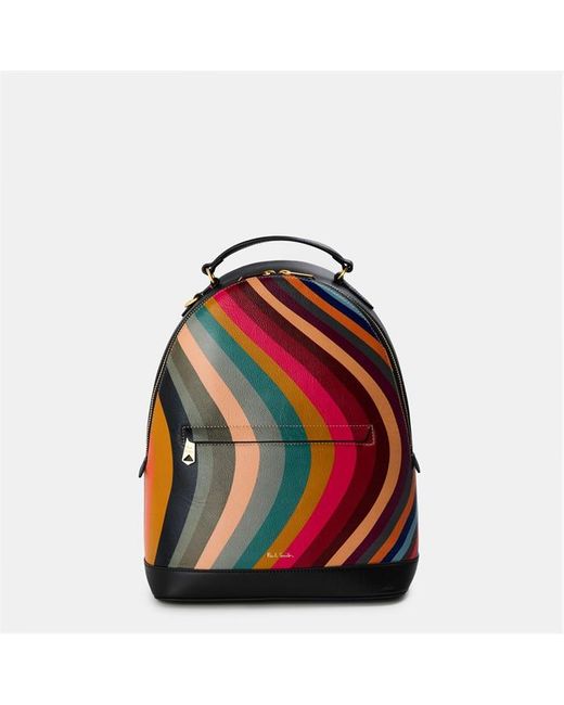 Paul Smith Swirl Backpack in Red | Lyst UK