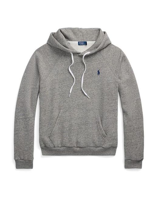 Polo Ralph Lauren Gray Pony Fleece Hoodie