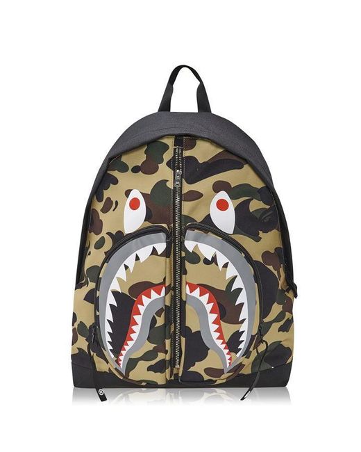 A top bape backpack