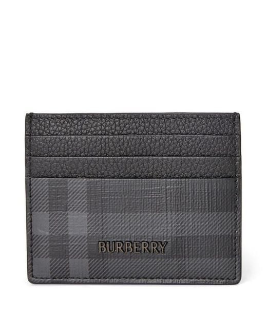 Burberry Gray Card Holder for men