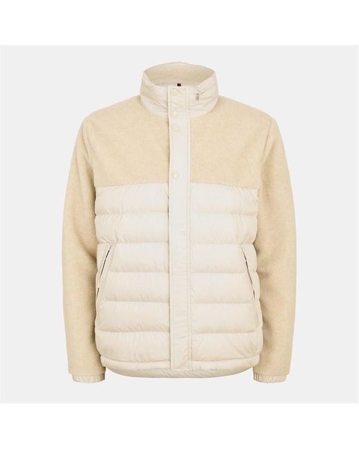 Moncler Natural Ted Fleece Medium Puffer Jacket for men