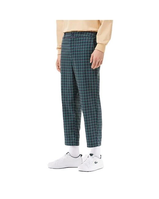 Lacoste Blue Ultra Dry Golf Trousers for men