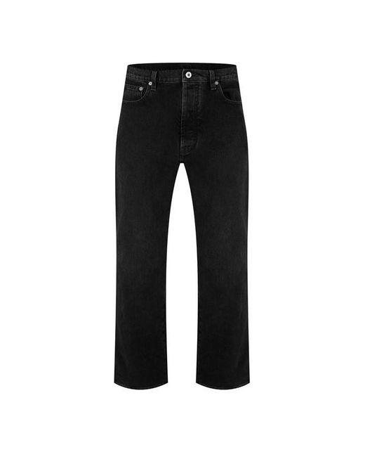 Off-White c/o Virgil Abloh Blue Diag Relax Straight Leg Jeans for men
