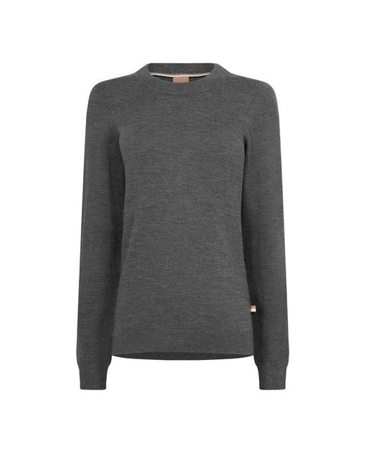 Boss Gray Fegano Long Sleeve T-Shirt