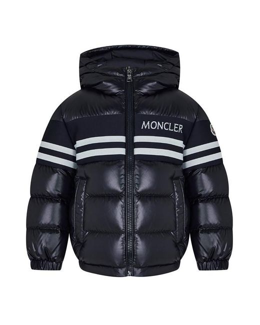 Moncler Blue Mangal Padded Hooded Jacket Boys for men