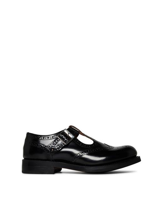 GRENSON Black Gia Ballet Pumps