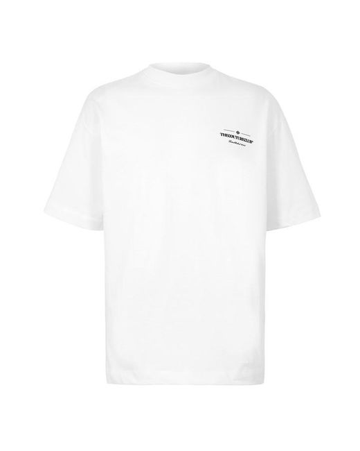 The Couture Club White Copyright T Oversized T-Shirt for men