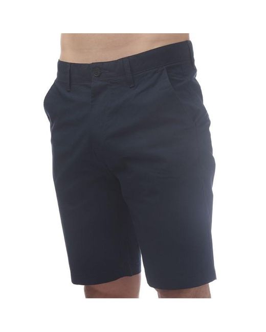 Timberland Blue Topsfield Poplin Chino Shorts for men