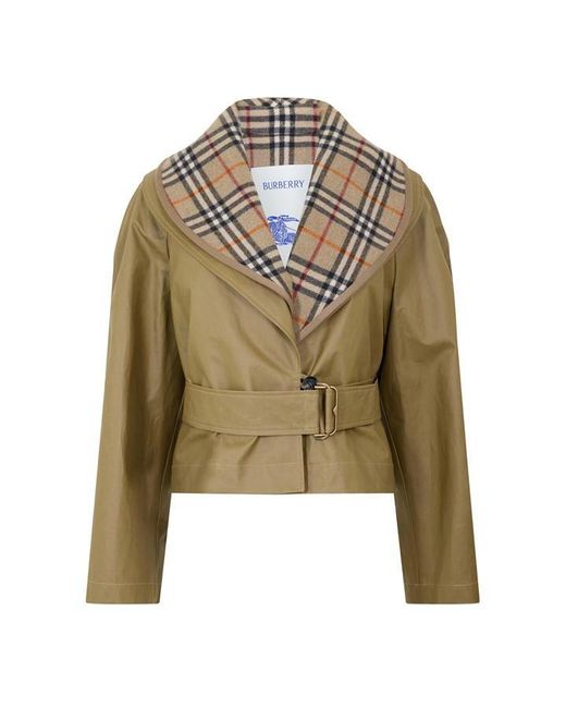 Burberry Brown Burb Carlton Coatigan