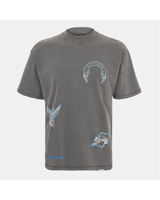 Represent Black Level T-shirt for men