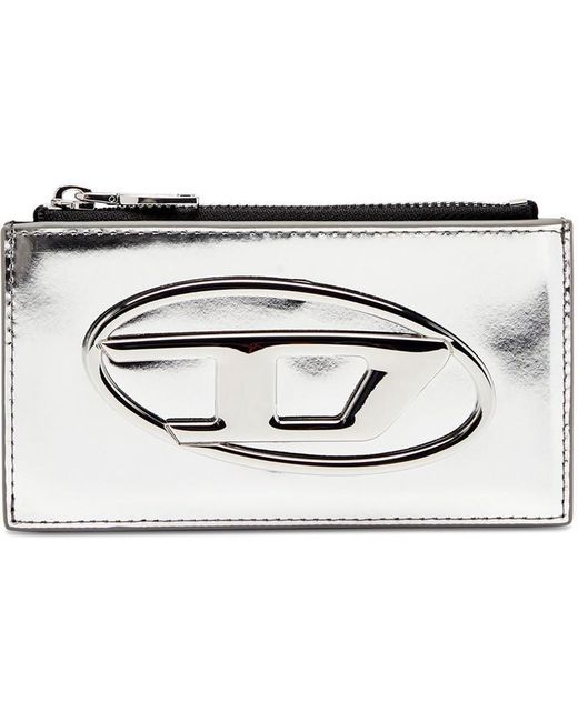 DIESEL Metallic Card Holder