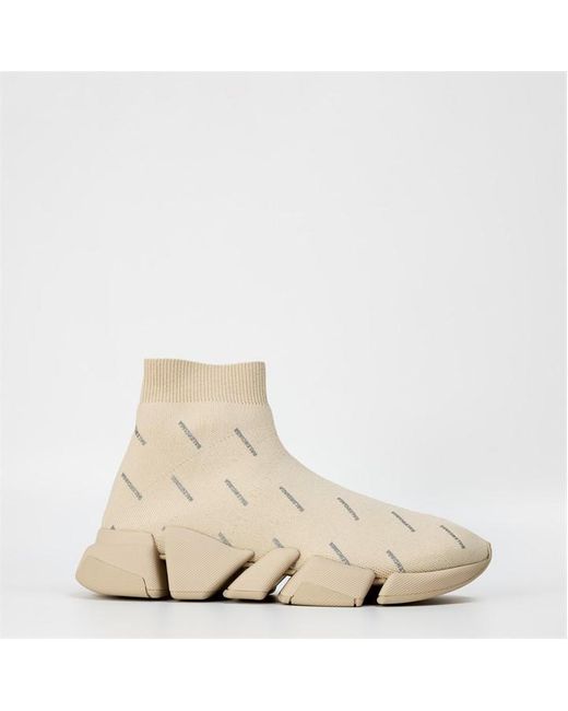 Balenciaga Natural Sock Trainers