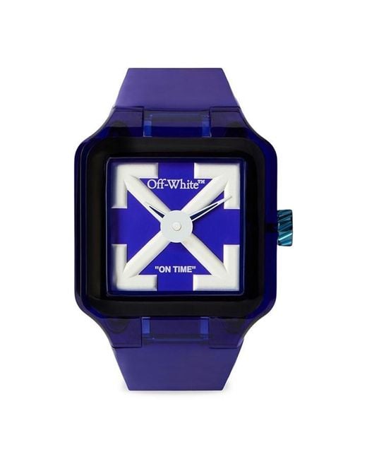 Off-White c/o Virgil Abloh Blue Proto 01 Watch for men