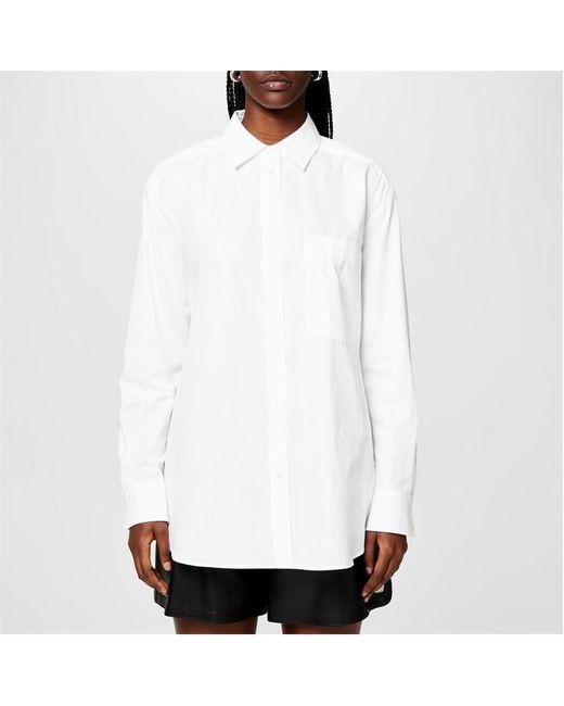 HUGO White The Oversize Shirt 10251197 01