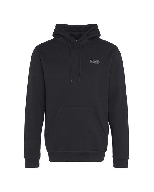 Barbour Blue Essential Over-The-Head Hoodie for men
