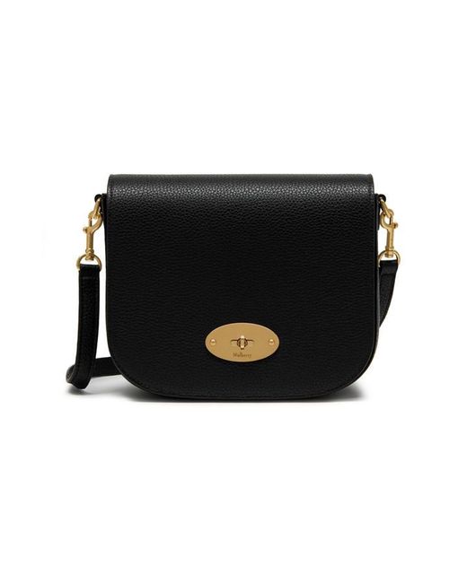 Mulberry Black Small Darley Satchel Small Classic Grain