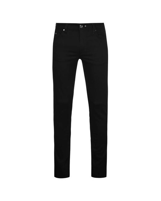 Sartoria Tramarossa Black Leonardo Slim Fit Jeans for men