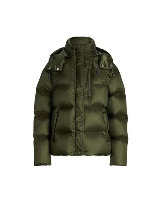 Polo Ralph Lauren Green Polo Carly Jacket Ld64