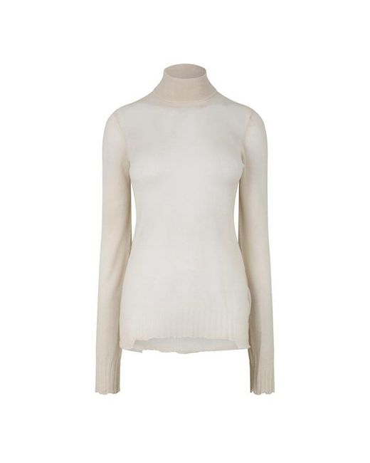 Bottega Veneta Gray Crew Neck Knitwear Sweatshirt