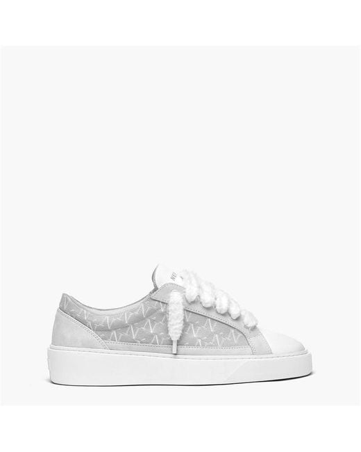 NUMERIS White Cushioned Trainers for men