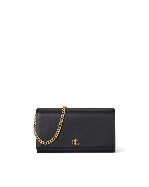 Ralph Lauren Black Adair Chain Wallet