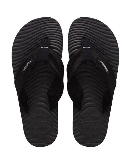 Havaianas Black Surfer Coast Flip Flops for men