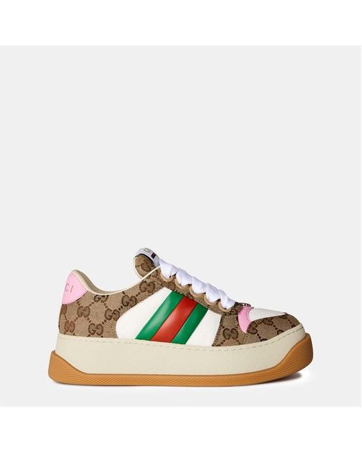 Gucci Natural Screener Sneakers