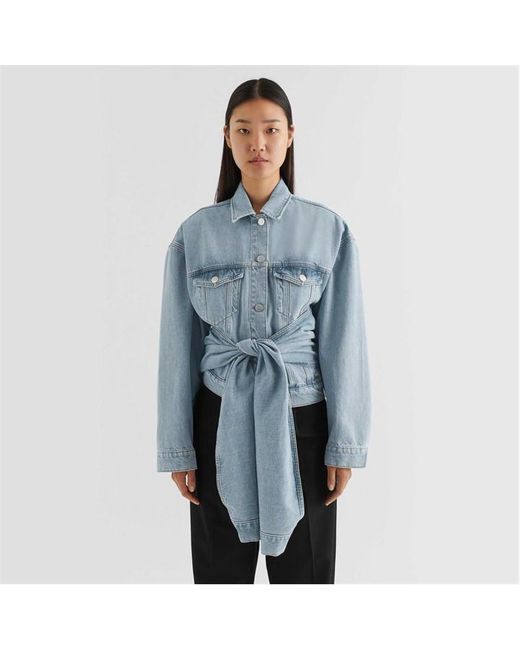 Axel Arigato Blue Hydra Wrap Jacket