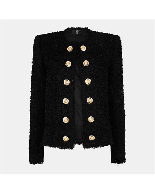 Balmain Black Softshell Jacket