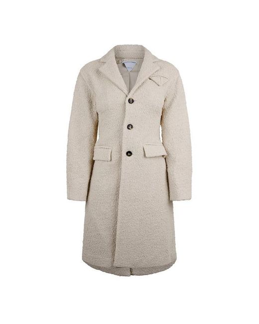 Bottega Veneta Gray Structured Overcoat