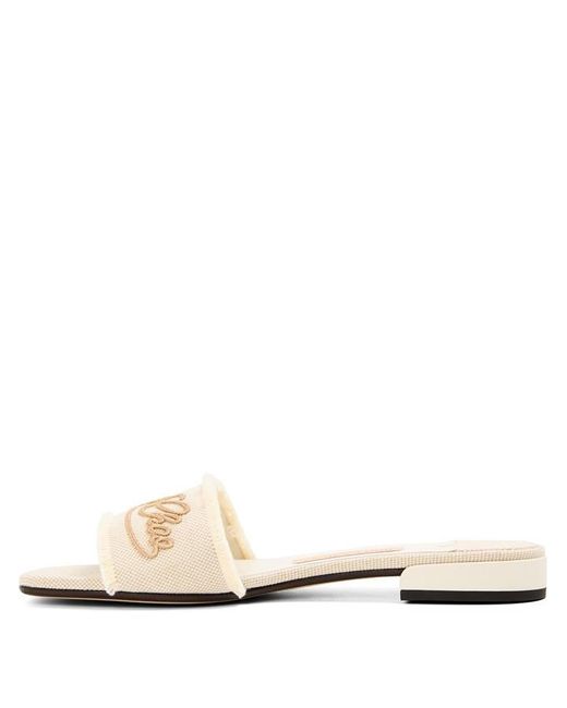 Jimmy Choo Natural Flat Sandal