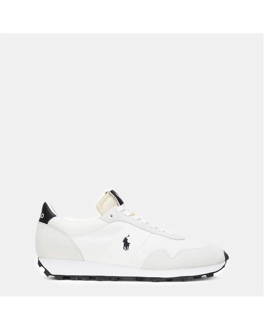 Polo Ralph Lauren White Trail 125 Trainers for men