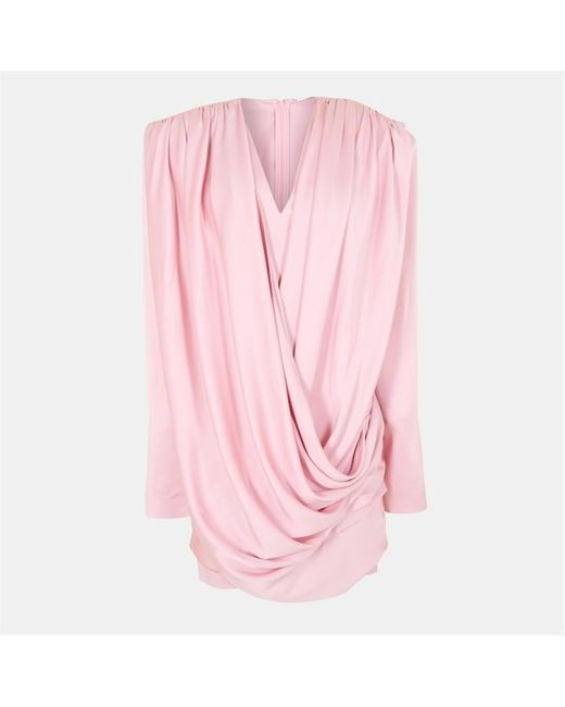 Stella McCartney Pink Sustainable Vegan Mini Dress