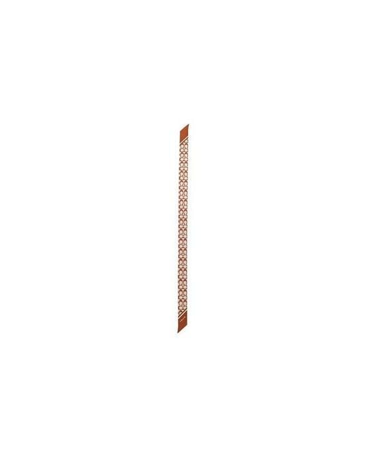 COACH Metallic Textured Signature C Printed Silk Skinny