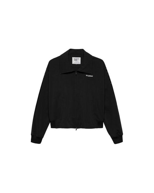 HOPEIUM Black Plate Track Jacket for men