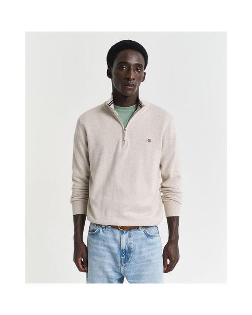 Gant Blue Regular Fit Poplin Shirt for men