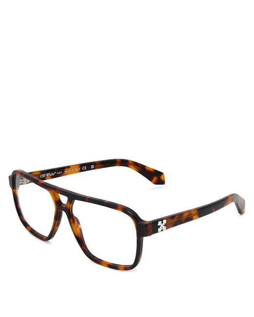 Off-White c/o Virgil Abloh Brown Off Eyewear Style 81 I 99