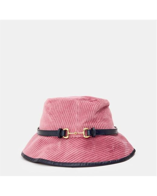 Gucci Pink Adjustable Bucket Hat