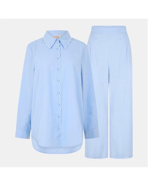 It's 9pm Natural Ariel Wavy S Long Sleeve Pyjama Sets