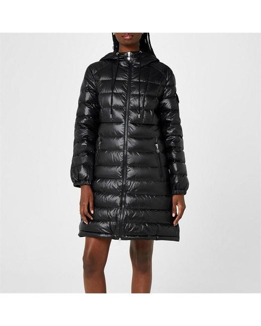 Moncler Black Amintore Long Down Jacket
