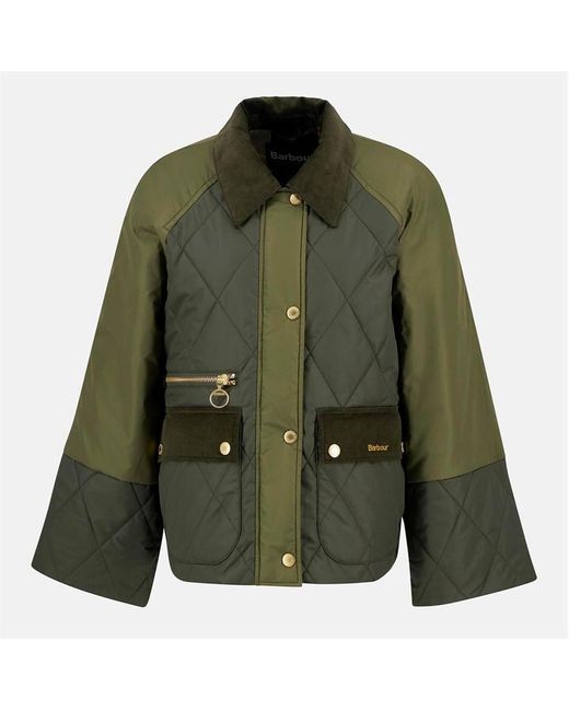 Barbour Green Winter Jackets