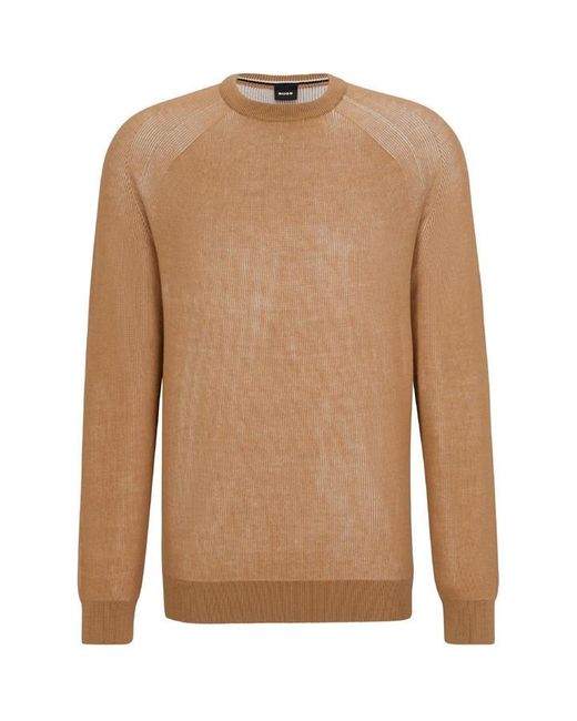 Boss Brown Ossio Sweater Vest for men