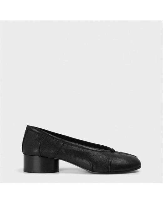 Maison Margiela Blue Tabi Ballet Court Heel Pumps
